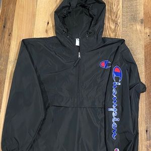 Champion Black Wind Breaker